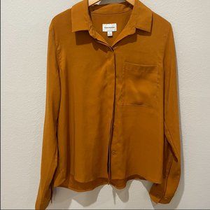 Frank and Oak Long Sleeve Blouse (Size S)